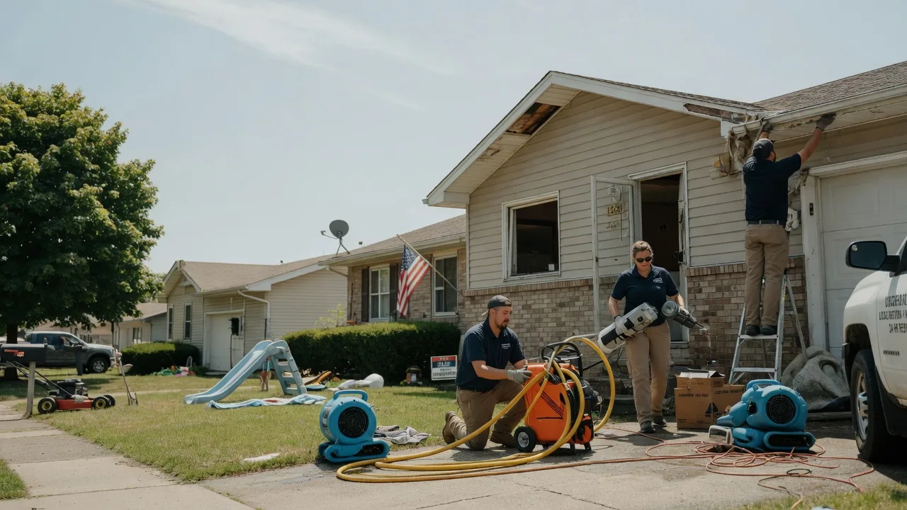 Water Damage Restoration in Merrifield, MN near me